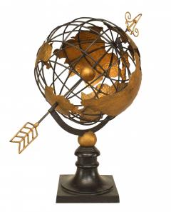 Italian Mid Century Iron Armillary - 4665177
