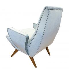 Italian Mid Century Lounge Chair with Studs - 3009541