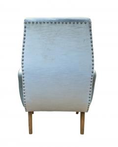 Italian Mid Century Lounge Chair with Studs - 3009542