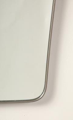 Italian Mid Century Mirror with Scroll Crest circa 1950 - 4783619