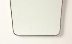 Italian Mid Century Mirror with Scroll Crest circa 1950 - 4783628