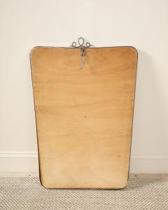 Italian Mid Century Mirror with Scroll Crest circa 1950 - 4783679