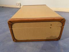 Italian Mid Century Moder Cream Color Luggage or Suitcase 1960 - 2855932