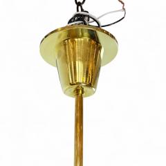 Italian Mid Century Modern Brass Chandelier - 4347998