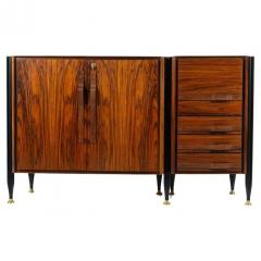 Italian Mid Century Modern Chest Wood Italy 1960s - 4500722