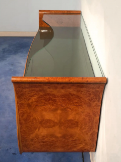 Italian Mid Century Modern Chest of Drawers in Birch Briar Root 1950s - 2601054