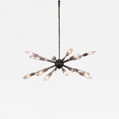 Italian Mid Century Modern Chrome Sputnik Chandelier - 4167672