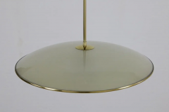 Italian Mid Century Modern Disc Chandelier or Pendant Lamp 1950s - 2602642