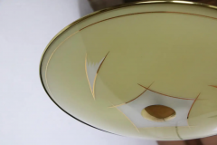 Italian Mid Century Modern Disc Chandelier or Pendant Lamp 1950s - 2602644