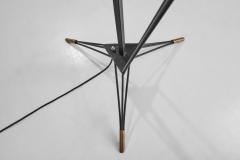 Italian Mid Century Modern Floor Lamp in the Style of Stilnovo Italy 1950s - 2805062