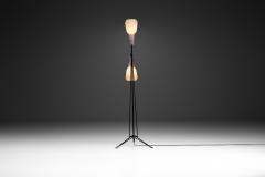 Italian Mid Century Modern Floor Lamp in the Style of Stilnovo Italy 1950s - 2805180