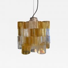 Italian Mid Century Modern Lucite Pendant 1970s - 1565241