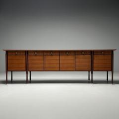 Italian Mid Century Modern Monumental Sideboard Rosewood Walnut Italy 1960s - 3839804