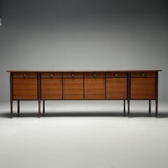 Italian Mid Century Modern Monumental Sideboard Rosewood Walnut Italy 1960s - 3839811