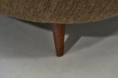Italian Mid Century Modern Peaked Wingback Armchair Italy ca 1950s - 4295134
