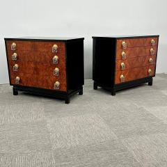 Italian Mid Century Modern Renzo Retulli Style Chests Commodes Nightstands - 3142548
