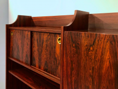 Italian Mid Century Modern Teak Tall Sideboard 1950 - 2600132