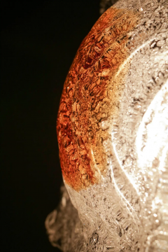 Italian Mid Century Murano Glass Pendant Lamp Per Mazzega 1970s - 2601257