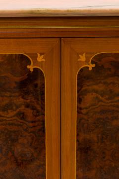 Italian Mid Century Onyx Top and Brass Sideboard - 4626126