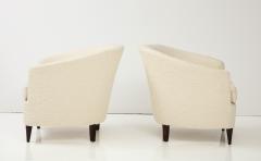 Italian Mid Century Pair of Curvilinear Chairs - 3335469