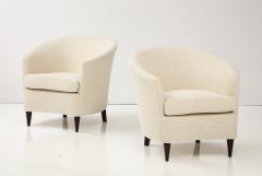 Italian Mid Century Pair of Curvilinear Chairs - 3335471