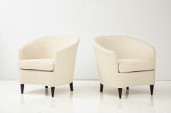 Italian Mid Century Pair of Curvilinear Chairs - 3335472