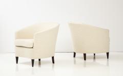 Italian Mid Century Pair of Curvilinear Chairs - 3335475