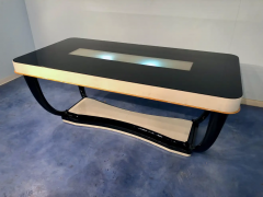 Italian Mid Century Parchment Dining Table 1950s - 2600033