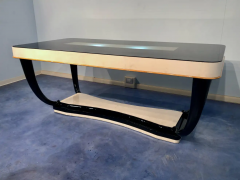 Italian Mid Century Parchment Dining Table 1950s - 2600034