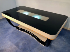 Italian Mid Century Parchment Dining Table 1950s - 2600035