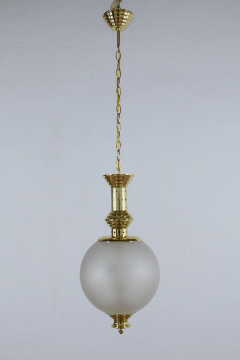 Italian Mid Century Pendant Lamp Azucena Style 1960 - 2602673