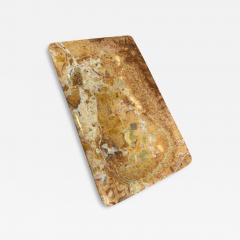 Italian Mid Century Polished Marble Tray 1970s - 4521668