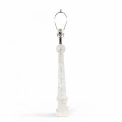 Italian Mid Century Rock Crystal Table Lamps - 1377316