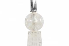 Italian Mid Century Rock Crystal Table Lamps - 1377319