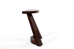 Italian Mid Century Rosewood Demilune Console Table - 4652663