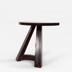 Italian Mid Century Rosewood Demilune Console Table - 4700895