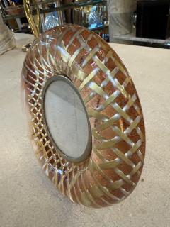 Italian Mid Century Round Picture Frame 1970s - 4524128