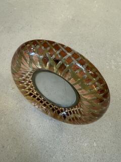 Italian Mid Century Round Picture Frame 1970s - 4524129