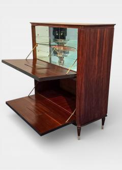 Italian Mid Century Sideboard or Cabinet Bar with Grissinato Design - 4609720
