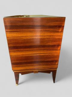 Italian Mid Century Sideboard or Chest of Drawers in Maple Root 1950s - 4479791