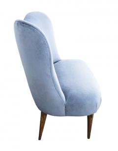 Italian Mid Century Slipper Chair - 1537053