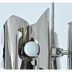 Italian Mid Century Space Age Chrome Chandelier - 4798751