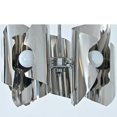 Italian Mid Century Space Age Chrome Chandelier - 4798766