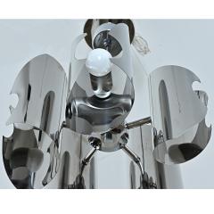 Italian Mid Century Space Age Chrome Chandelier - 4798767