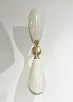 Italian Mid Century Style Double Shade Sconce - 3361438