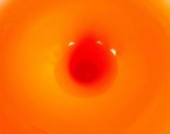 Italian Mid Century Style Orange Mushroom Nesso Lamp - 4163101