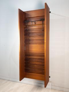 Italian Mid Century Suspended Tilting Wardrobe Coat Rack 1960s - 4814358