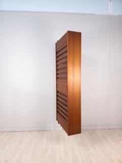 Italian Mid Century Suspended Tilting Wardrobe Coat Rack 1960s - 4814359