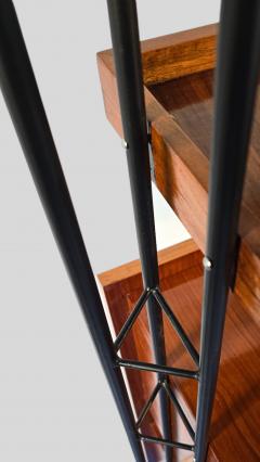 Italian Mid Century Wall unit Bookcase with Cabinet Bar 1960s - 4479826