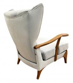 Italian Mid Century Wing Back Chair - 2325591